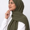 jazz-hijab dark khaki