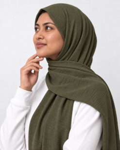 jazz-hijab dark khaki