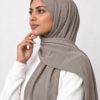 jazz-hijab sandgrau