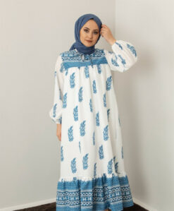 Hijab-Sommerkleid-weiss-blau-5630-2