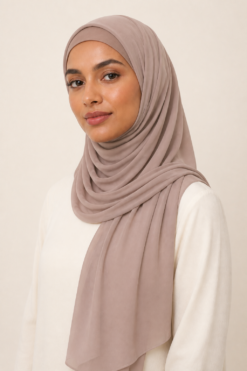 Chiffon-Hijab24-150x150-Light Taupe Online Shop