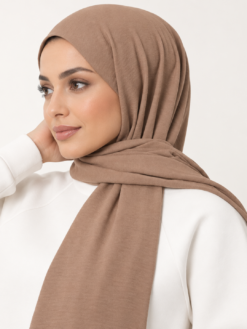 jazz-hijab light schoko