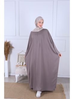 Abaya Hafsa taupe online shop hijab24