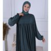 Abaya Hayal schwarz online shop tuerkis