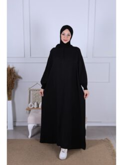 Jazz Abaya hijab24 Online Shop schwarz