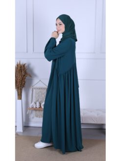 Abaya Mira Medine smaragd online shop hijab