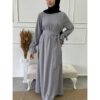 Abaya Jazz Hijab online Shop hellgrau