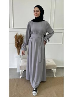 Abaya Jazz Hijab online Shop hellgrau