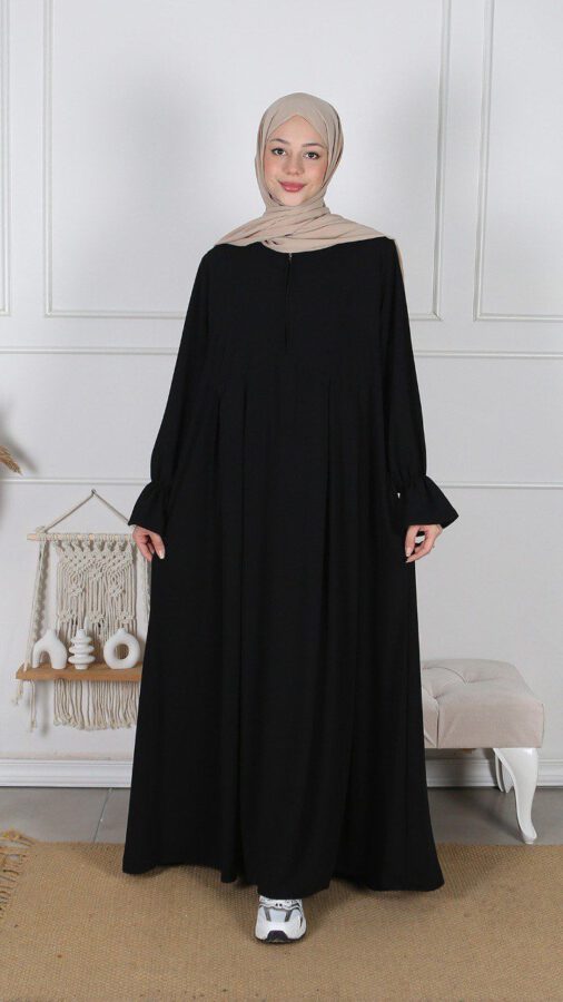 Hijab Abaya online bestellen evased schwarz