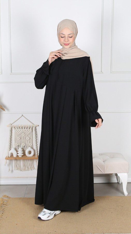 Hijab Abaya online bestellen evased schwarz bestellen