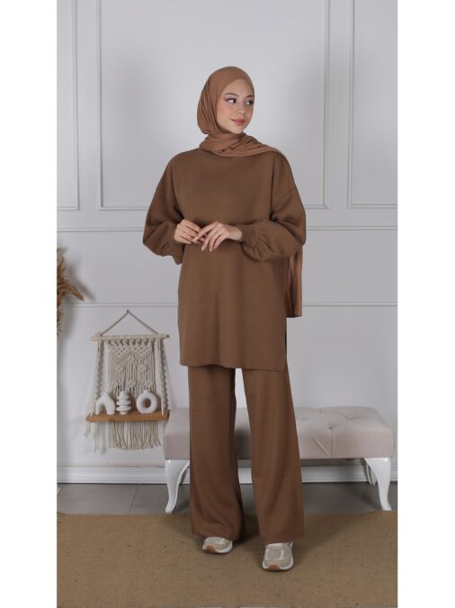 Hijab zweiteiler online shop deutschland taupe