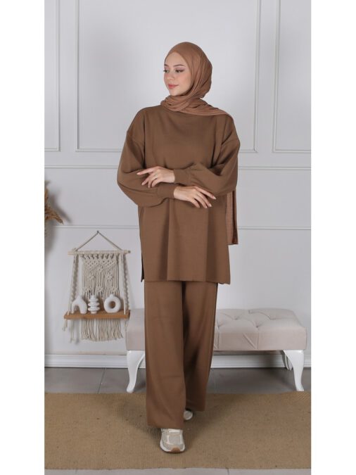 Hijab zweiteiler online shop kaufen taupe