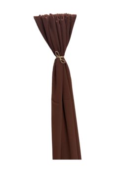 Krepp-Hijab-online-shop-kaufen-Dunkelbraun-Neu