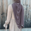 ABAYA EVASED HELLBEIGE Hijab online Shop