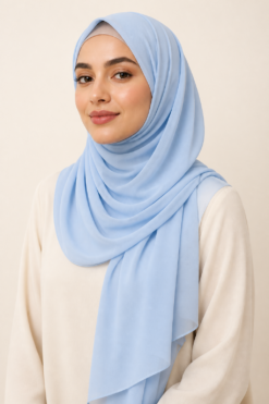 Chiffon-Hijab24-150x150-hellblau online Shop